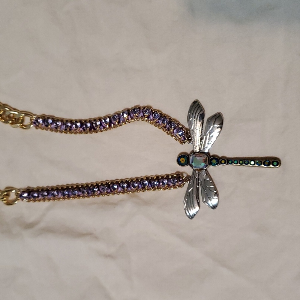 Betsey Johnson Dragonfly Necklace